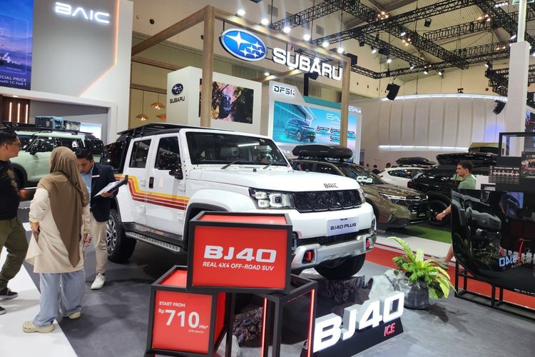 Bridgestone Dueler A/T002 Dipasang di BAIC BJ40 Plus