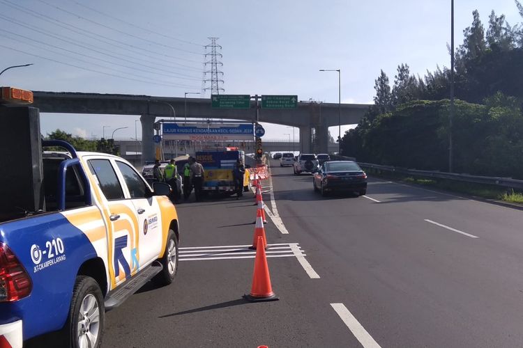 Lalu Lintas di Tol MBZ Naik 14 Persen Selama Libur Isra Miraj