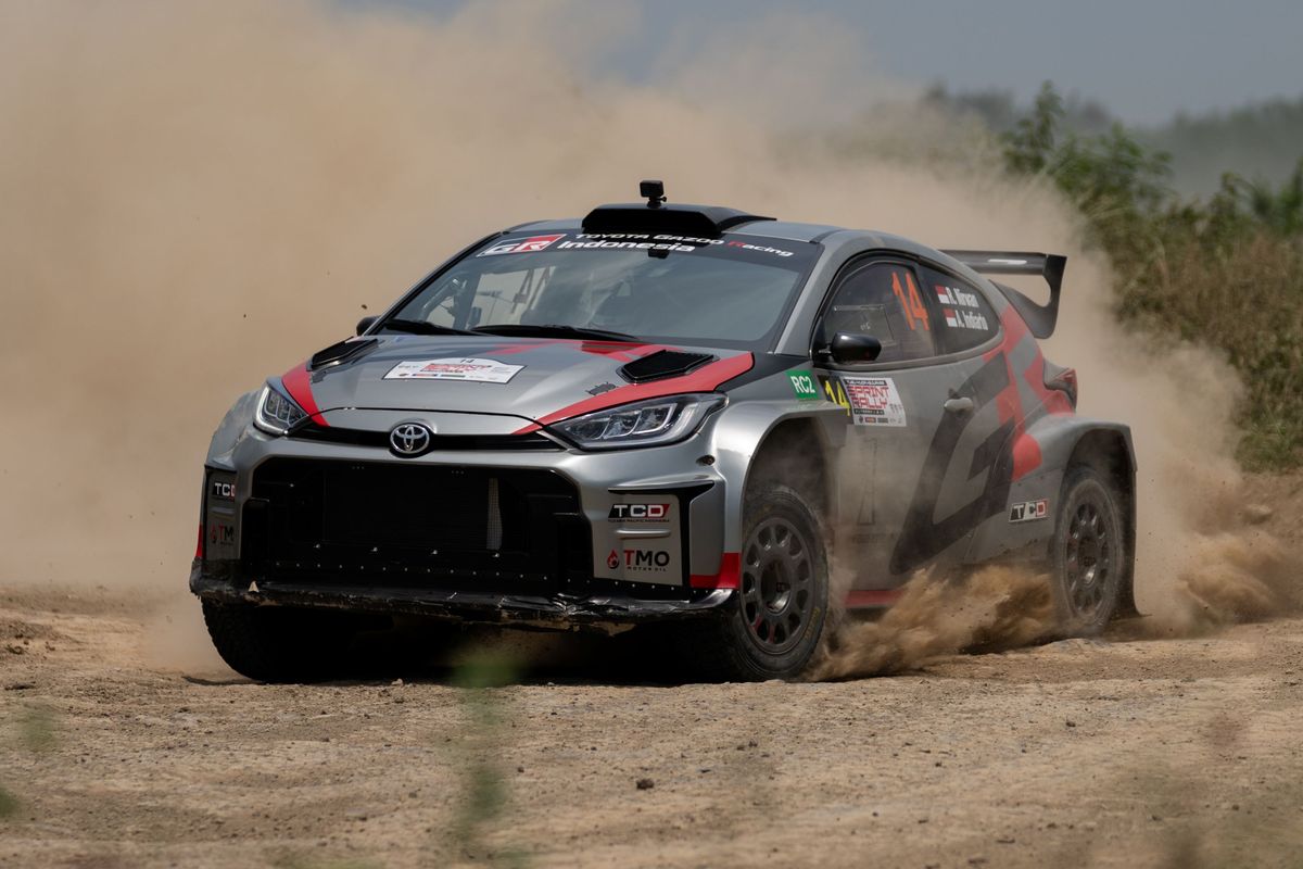 GR Yaris Rally2 Bawa TGRI Sapu Bersih Juara Sprint Rally 2025 Semarang