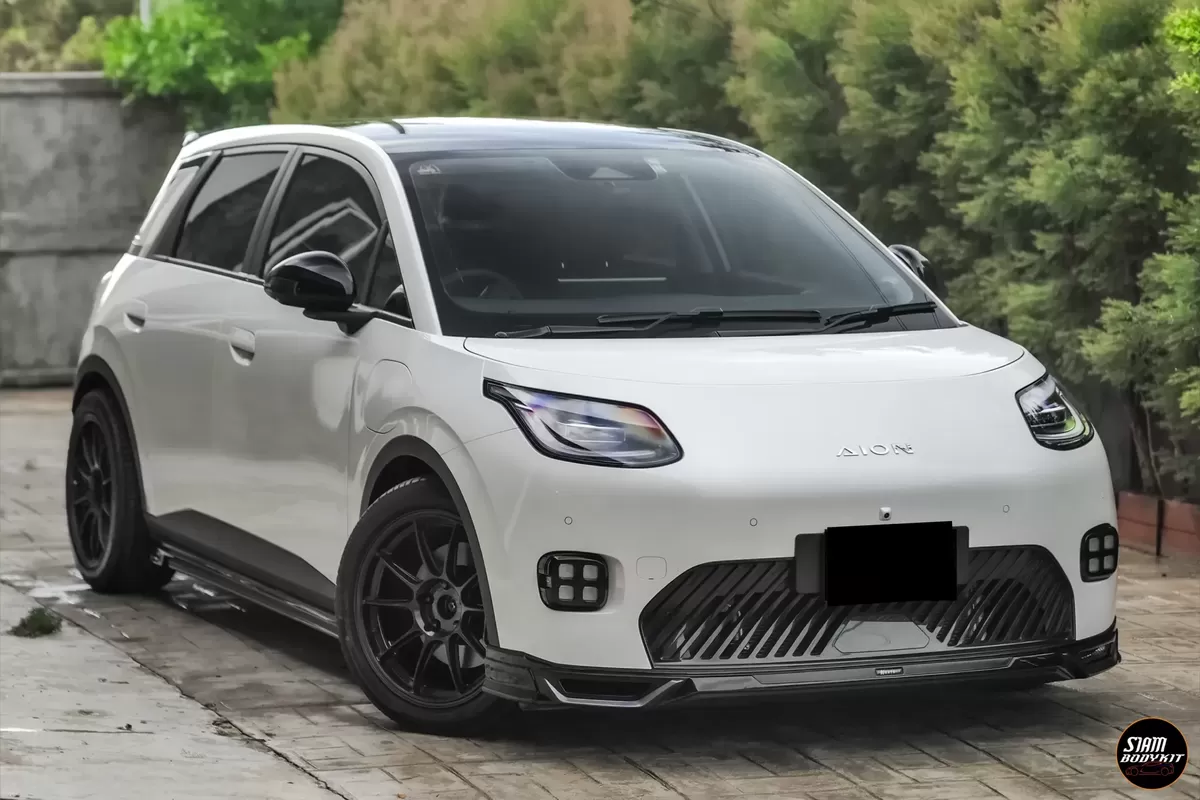Referensi Modifikasi Aion UT, Pakai Bodykit Thailand Jadi Lebih Sporty