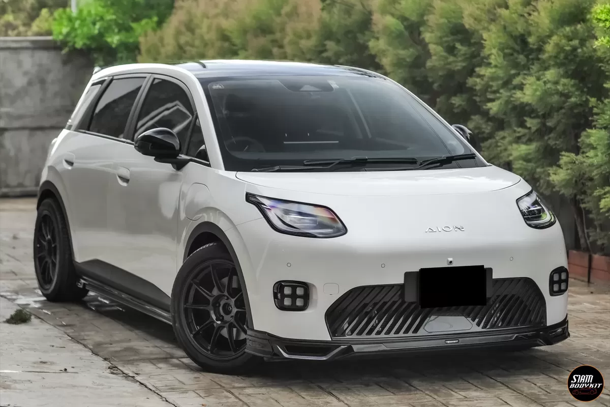 Referensi Modifikasi Aion UT, Pakai Bodykit Thailand Jadi Lebih Sporty