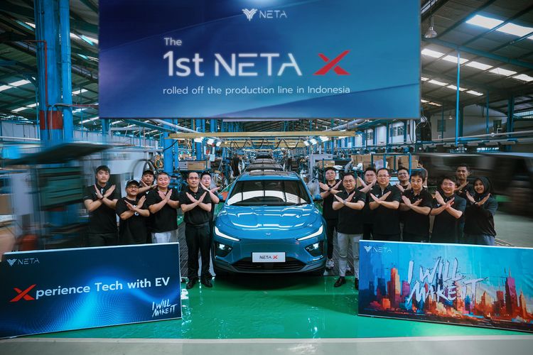 Produksi Mobil Listrik Neta di Indonesia Stop Sementara