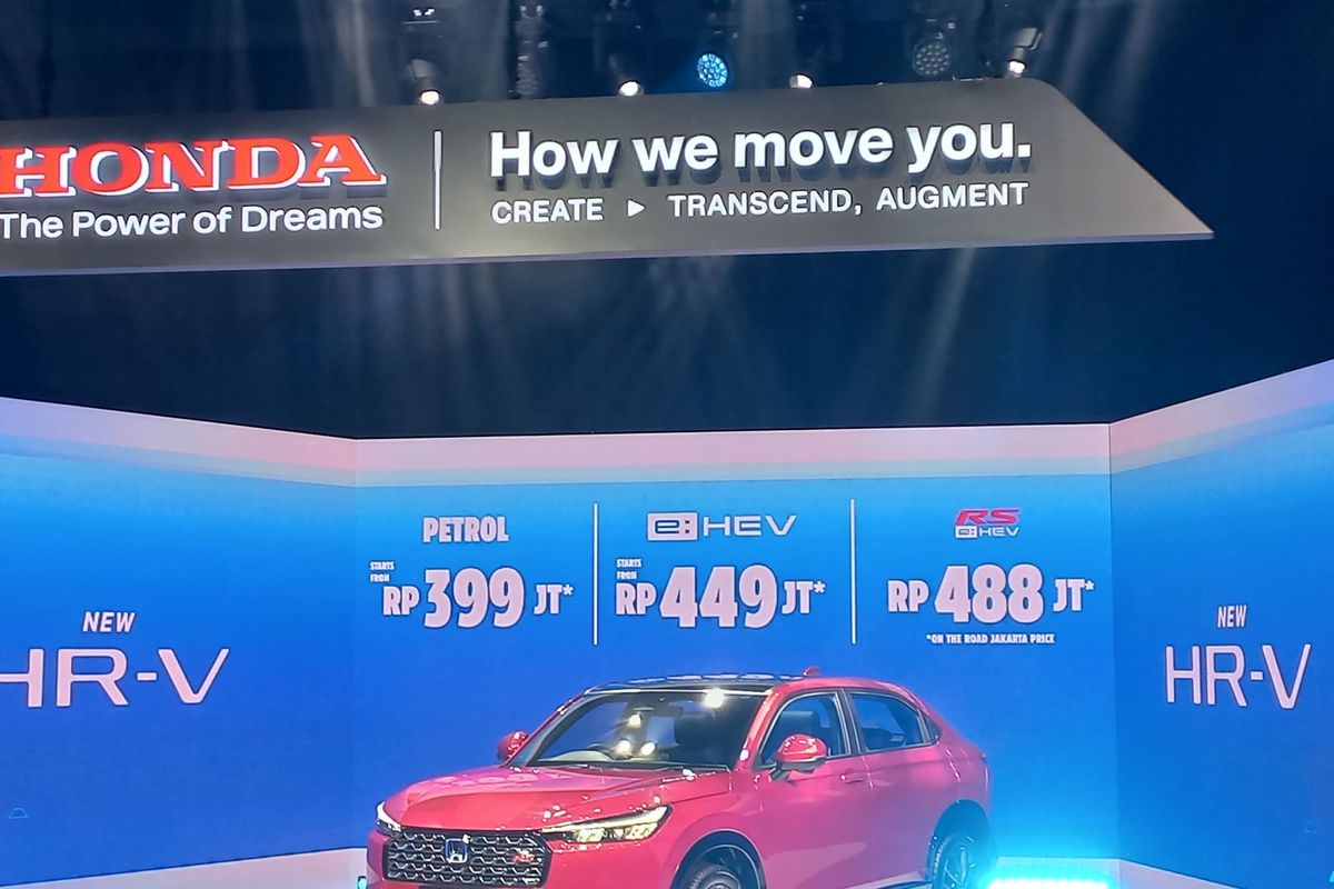 Daftar Lengkap Harga Honda HR-V Hybrid Semua Tipe