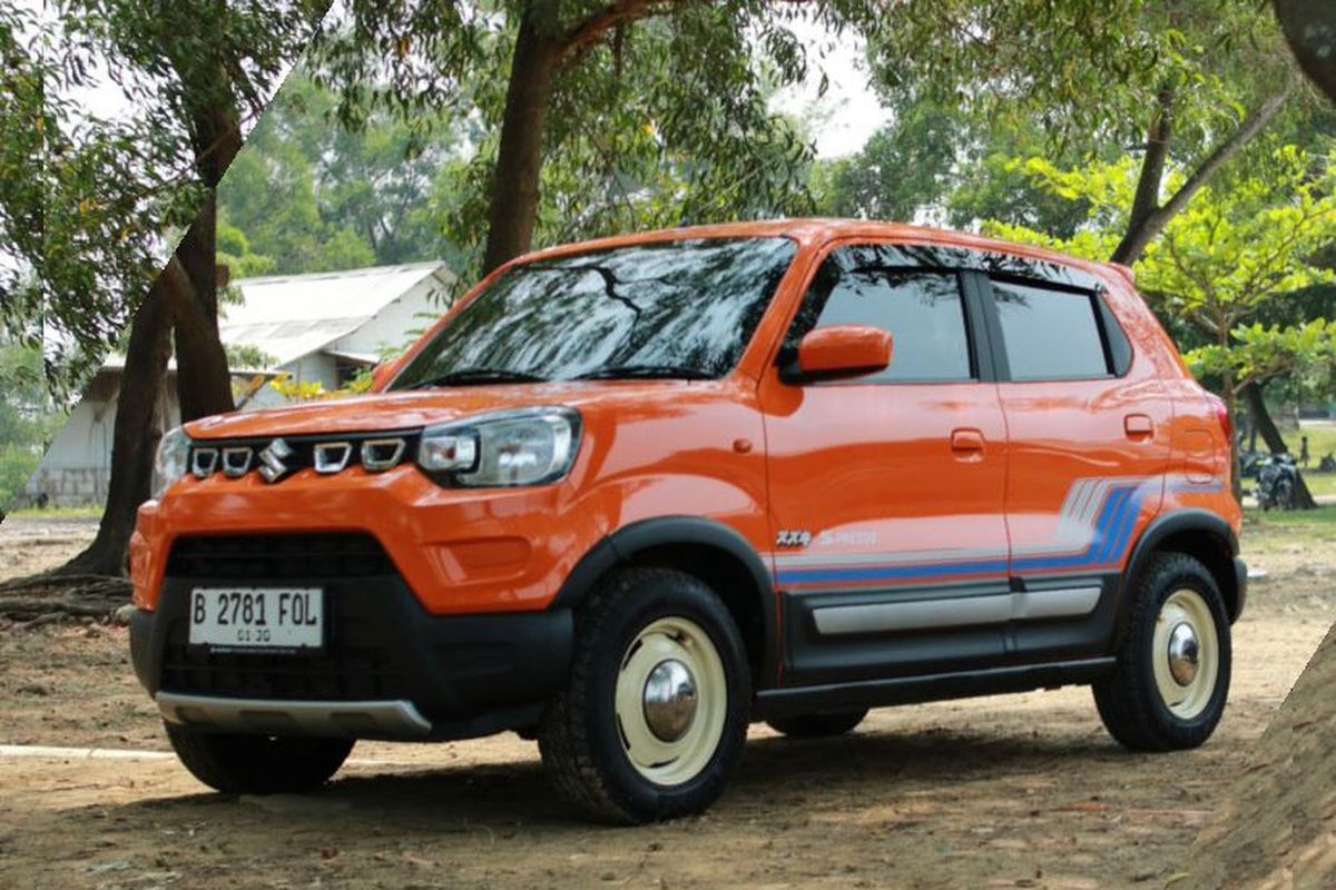 Suzuki , Modifikasi Suzuki S-Presso: Gaya Semi Off-Road, Lucu tapi Tangguh