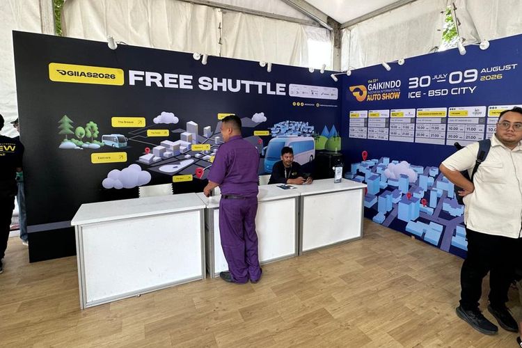 GIIAS 2026 di Akhir Pekan, Catat Jadwal Shuttle Bus Gratis