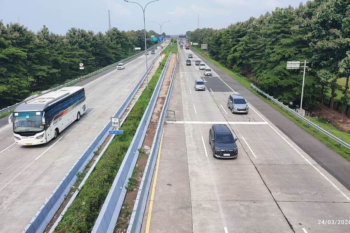 Arus Balik 2026: One Way Nasional Berlaku dari Km 414 - Km 70 Cikampek