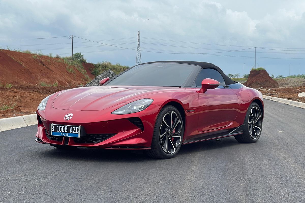 MG, Spesifikasi MG Cyberster, Roadster Listrik Bertenaga 536 Tk