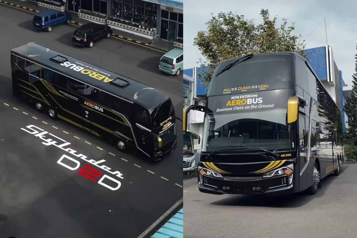 Karoseri New Armada Luncurkan Bodi Bus Baru Model Double Decker