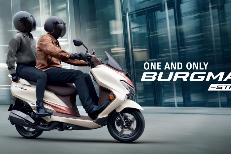 Suzuki Burgman Street 2026 Meluncur, Harga mulai Rp 19 Jutaan