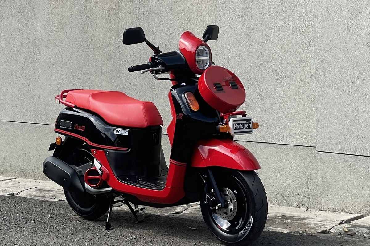 Modifikasi Yamaha Fazzio Kage:Estetika Retro Jepang 1980-an