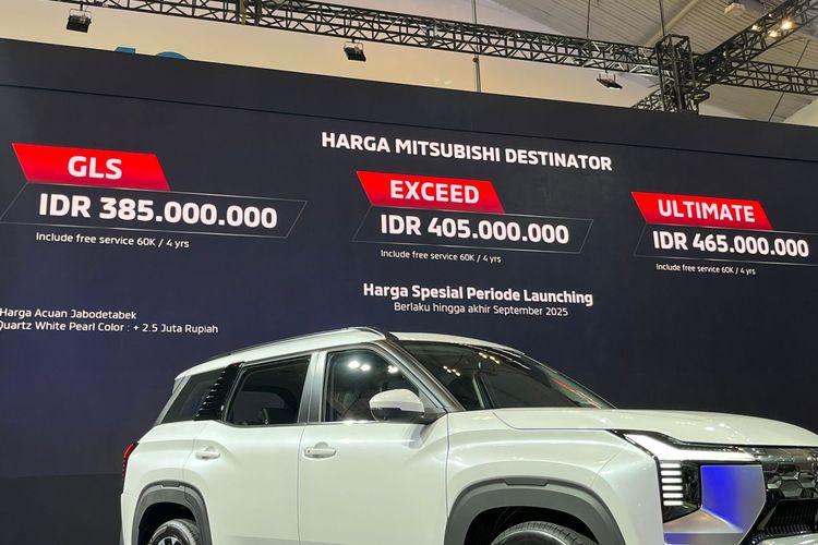Ini Harga Mitsubishi Destinator, Terungkap di GIIAS 2025