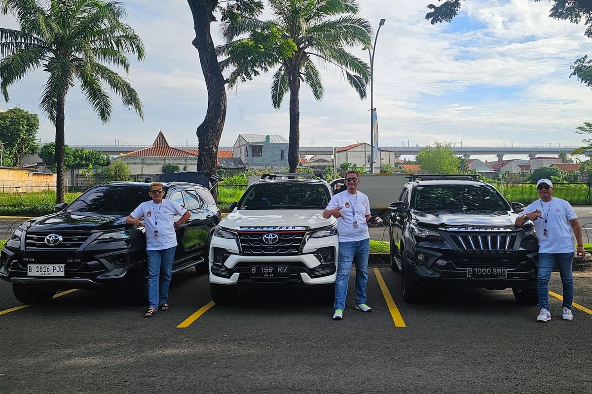 Komunitas Toyota Fortuner di Bekasi Gelar HUT ke-7