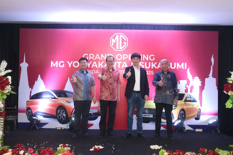 Perluas Jaringan, MG Buka Diler Baru di Yogyakarta dan Sukabumi