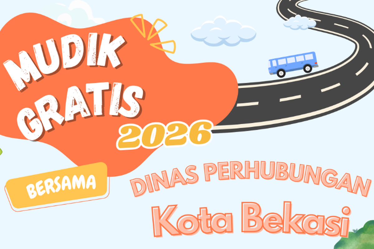 Kota Bekasi Gelar Mudik Gratis 2026, Ini Syarat dan Pendaftaranya