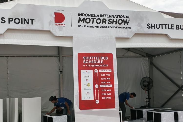 Ke IIMS 2026 Tanpa Ribet, Ini Lokasi dan Jadwal Shuttle Bus Gratis