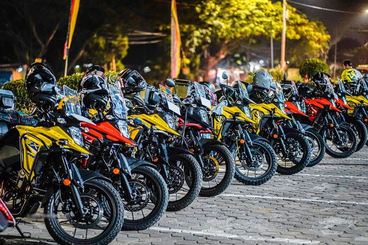 Suzuki V-Strom 250SX Inden Sampai Dua Bulan