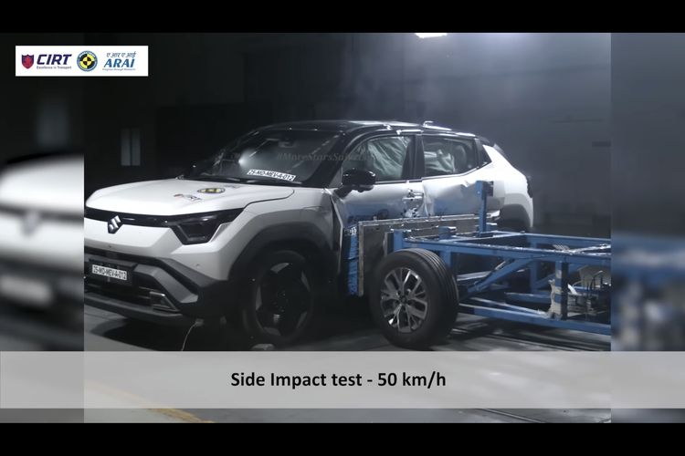 Calon Mobil Listrik Suzuki di Indonesia Kantongi 5 Bintang Tes Tabrak