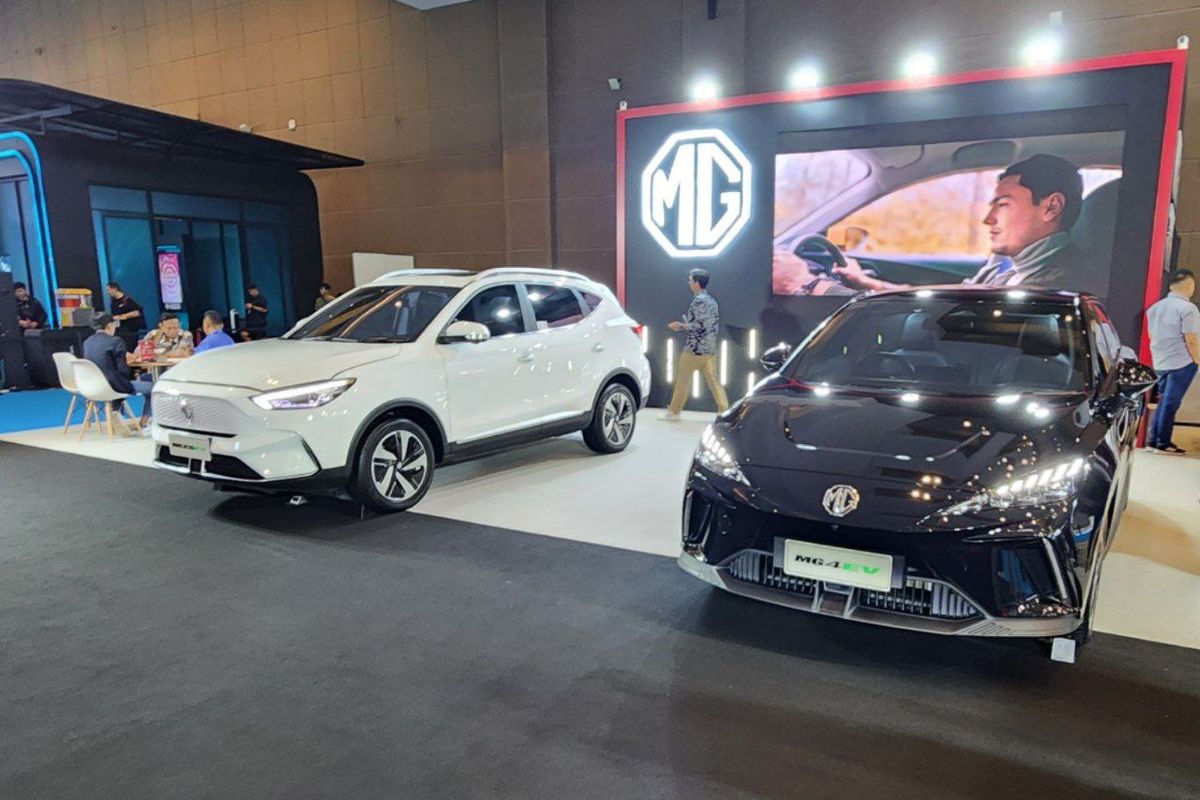 MG, Tiga Model Listrik MG Motor Siap Tarik Perhatian di PEVS 2025