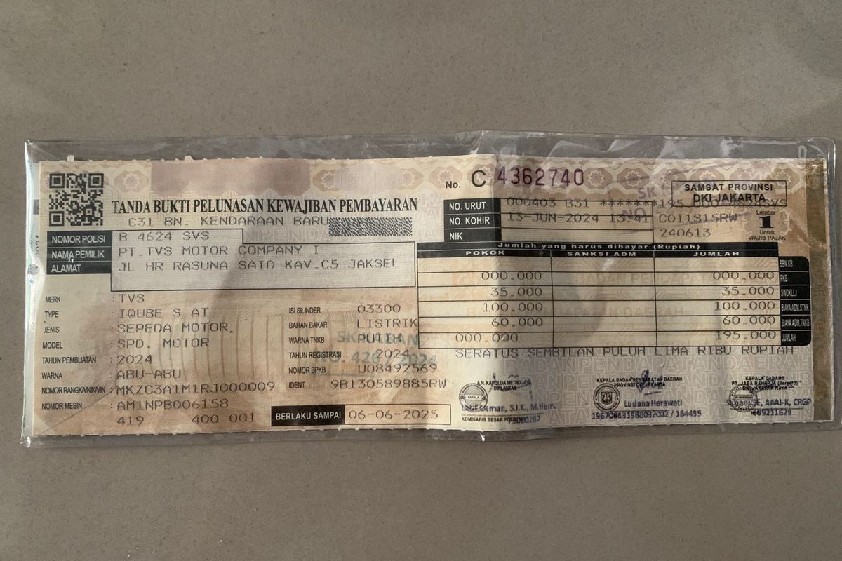 Balik Nama Kendaraan Bisa Diwakilkan, Begini Caranya