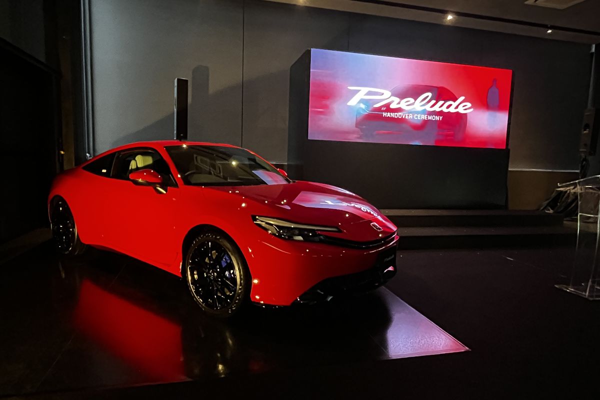 Honda Serahkan 20 Unit Prelude ke Konsumen Pertama