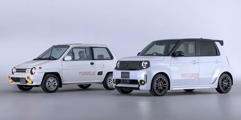 Inspirasi Modifikasi Retro, Honda Super-One Pakai Gaya Bulldog