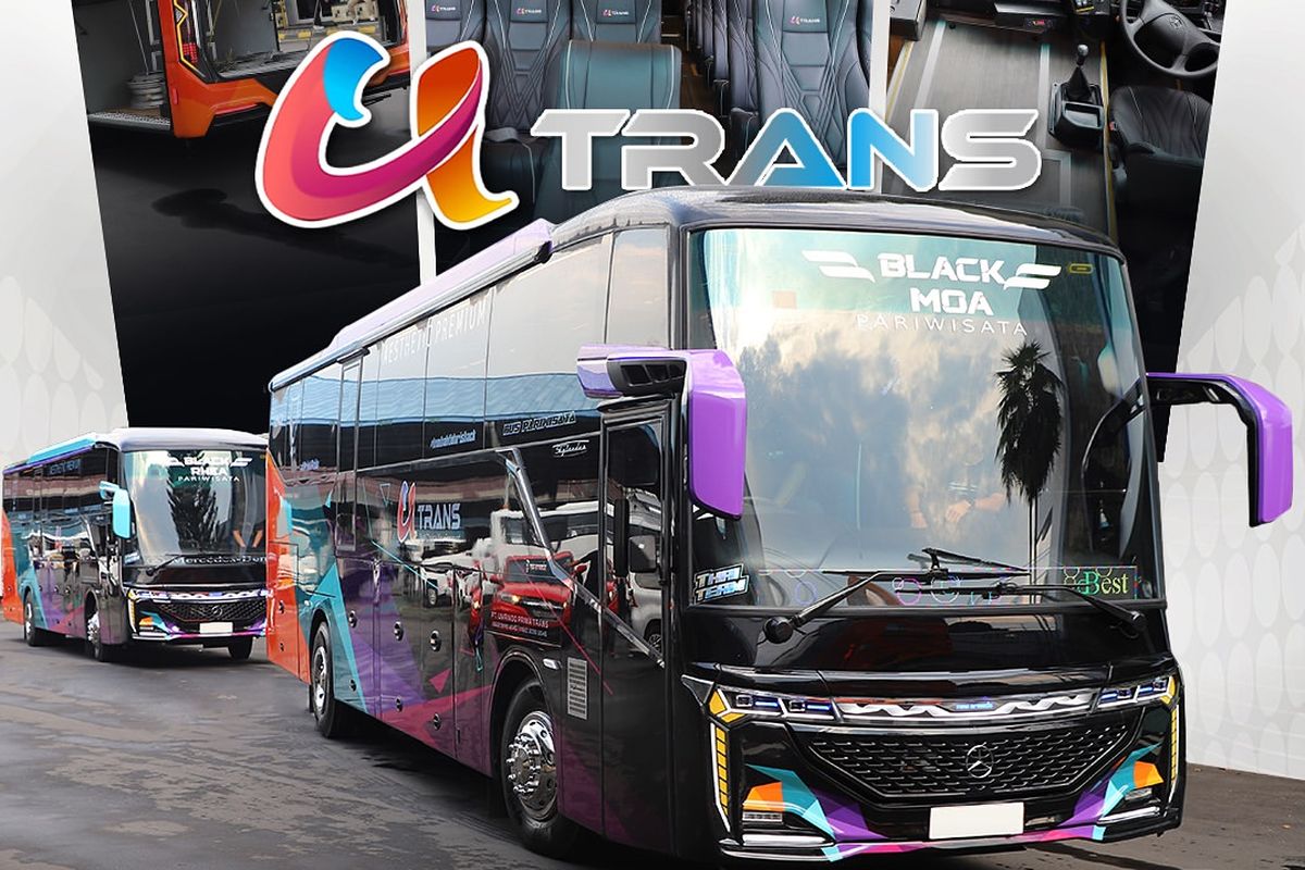 Bus Baru Skylander F25 Milik UTrans Pakai Sasis Mercedes-Benz OF 1623