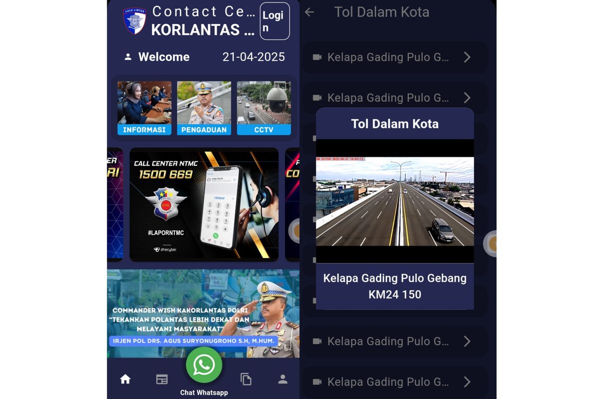 Korlantas Polri Lakukan Inovasi Layanan Contact Center, Maksimalkan Aplikasi Mobile