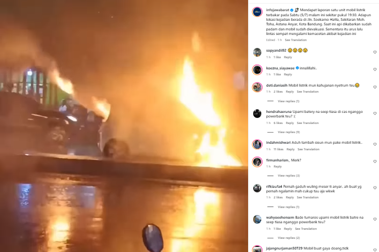 Cara Pencegahan Kebakaran Mobil Listrik