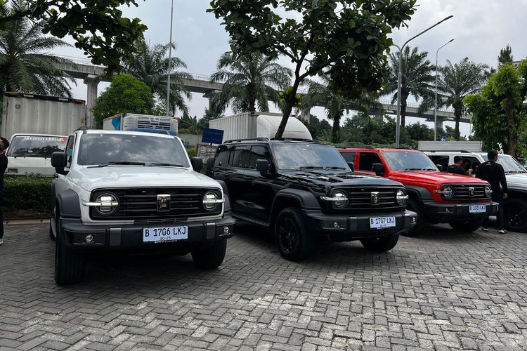 Peluncuran Tank 500 Diesel oleh GWM di IIMS 2026