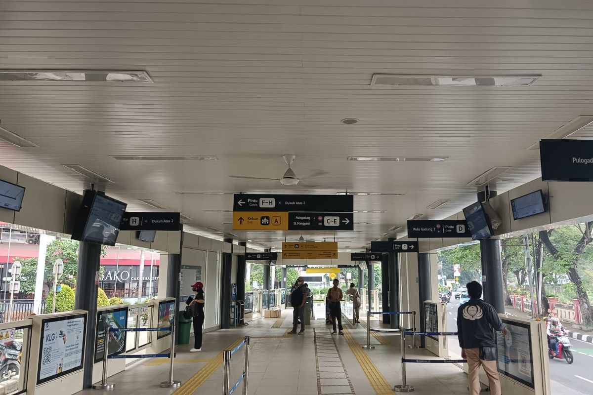 Halte Transjakarta Manggarai Ditutup Sementara