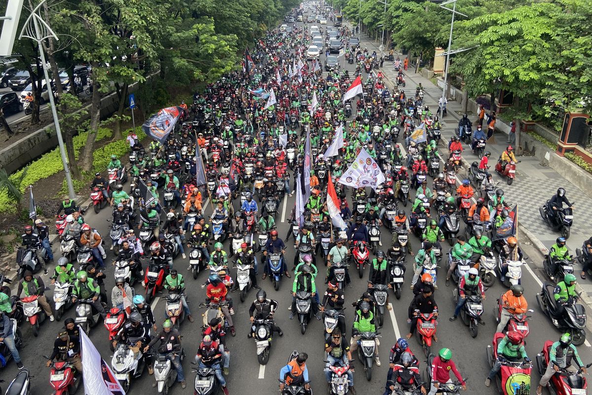 Kemenhub Bakal Evaluasi Skema Potongan Tarif Ojol