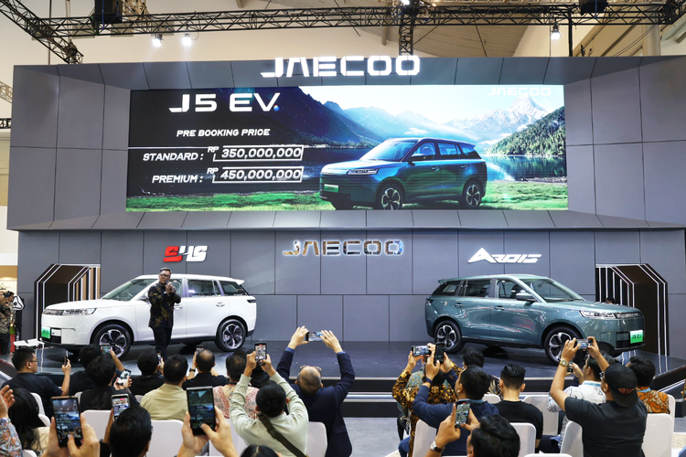 Jaecoo J5 EV Resmi Diluncurkan di GIIAS 2025