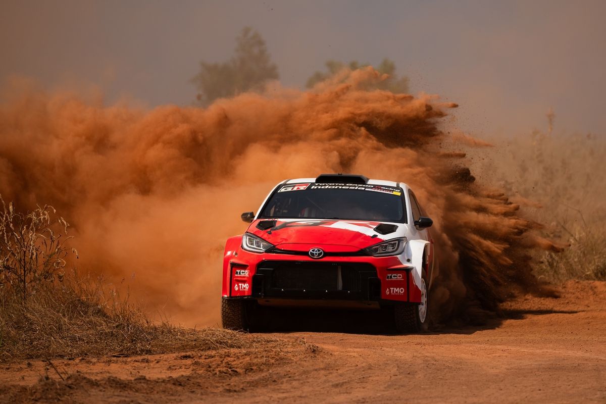 GR Yaris Rally2 Bawa TGRI Pertahankan Gelar Sprint Rally