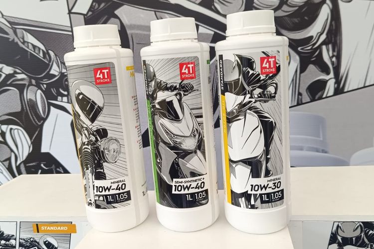 Pilihan Pelumas Mesin untuk Motor Harian Semakin Lengkap