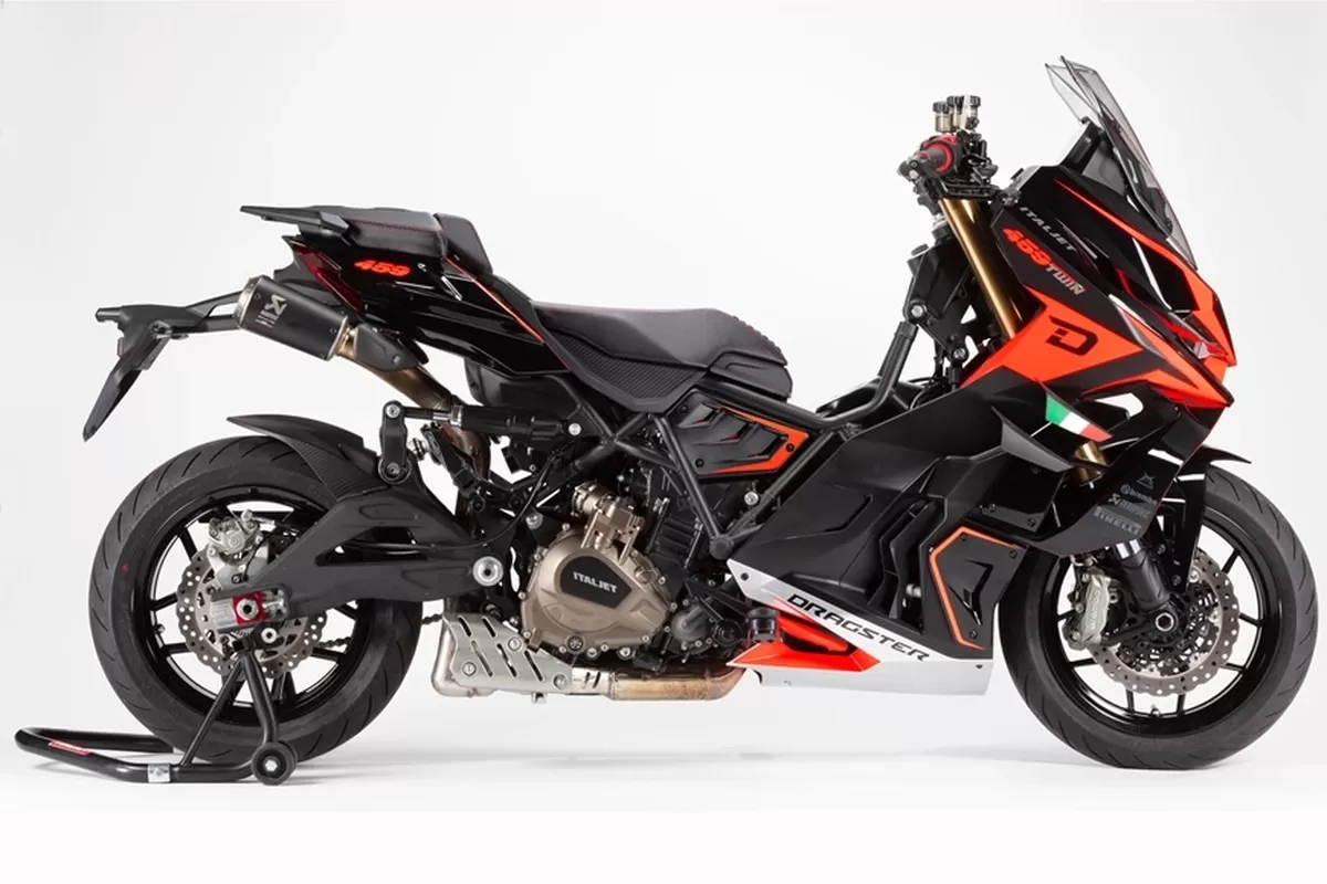 Italjet Dragster 459: Agresif, Canggih, Rp190 Jutaan