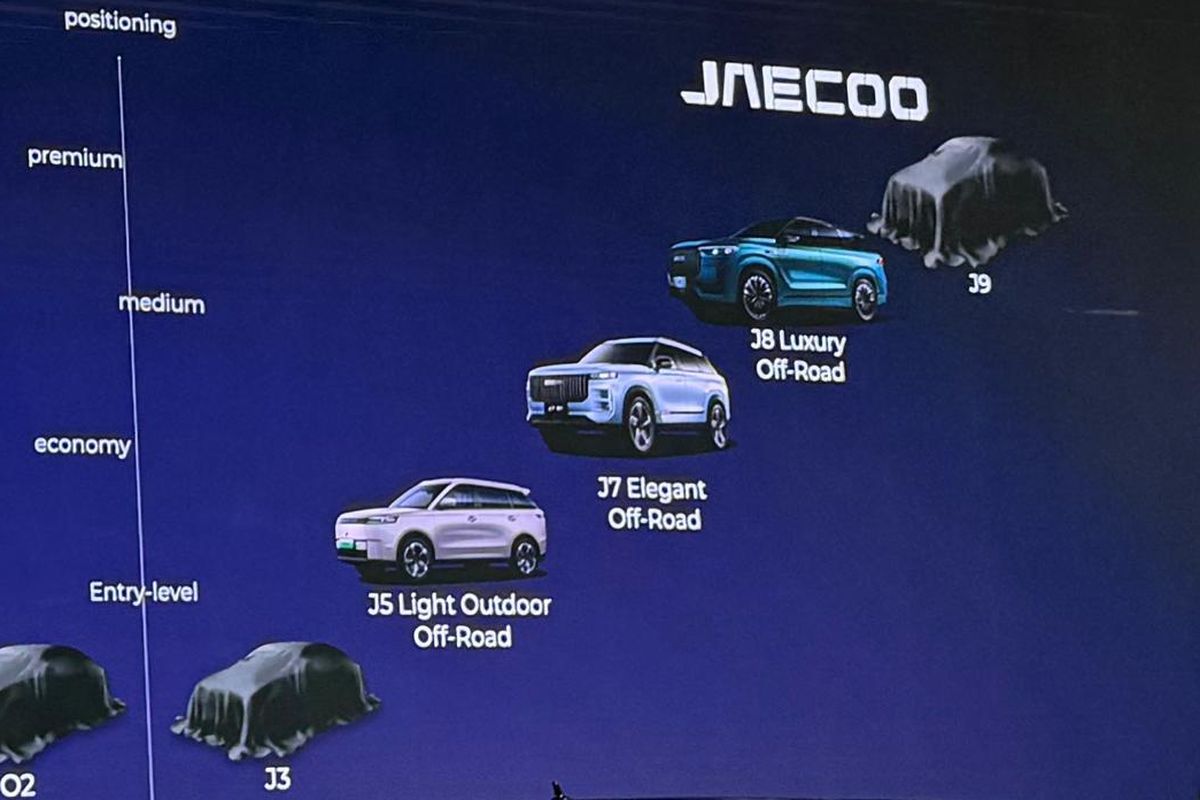 Jaecoo Siapkan Dua SUV Baru, J3 dan J9