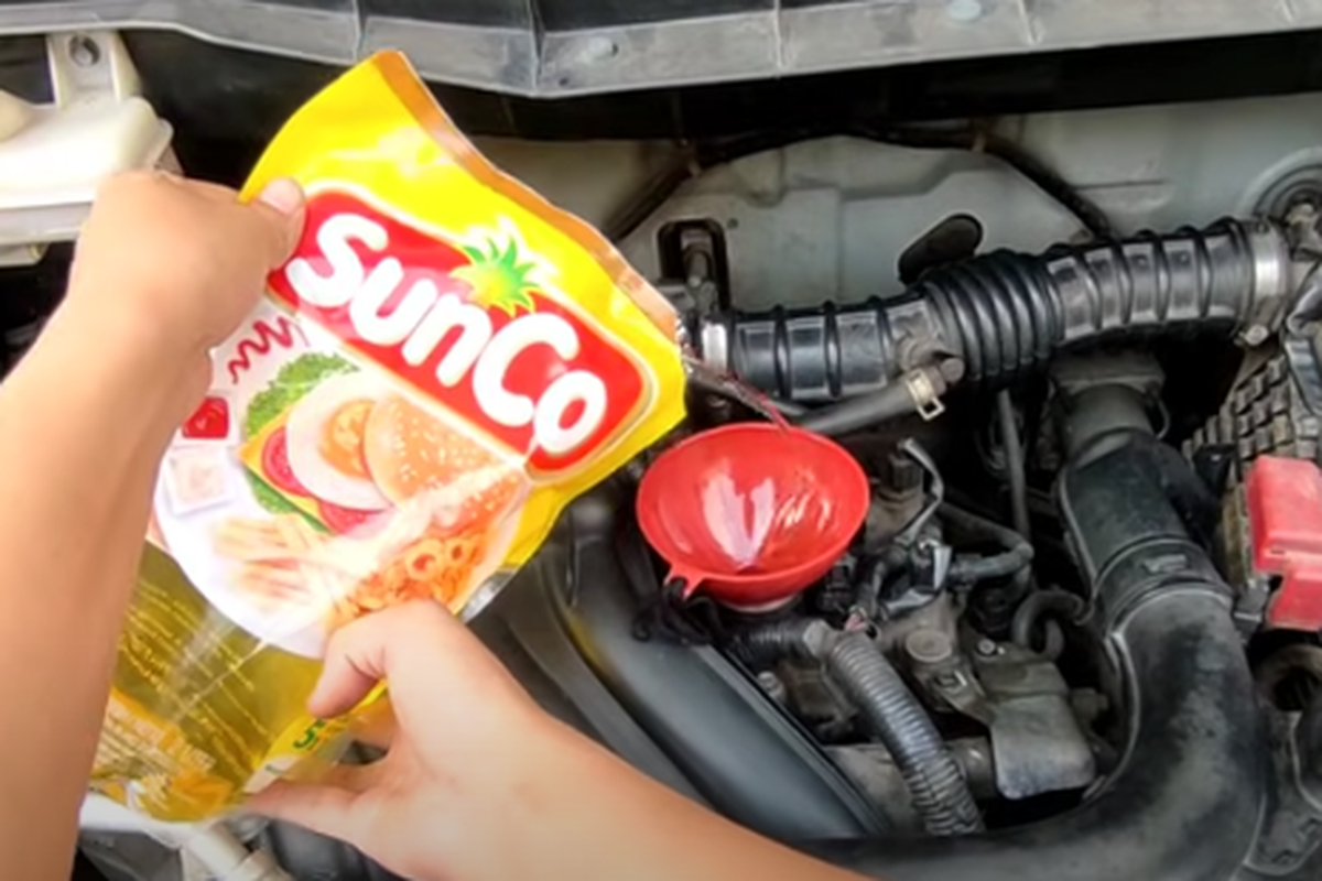 Benarkah Minyak Goreng Bisa Jadi Pengganti Oli Mesin Kendaraan?