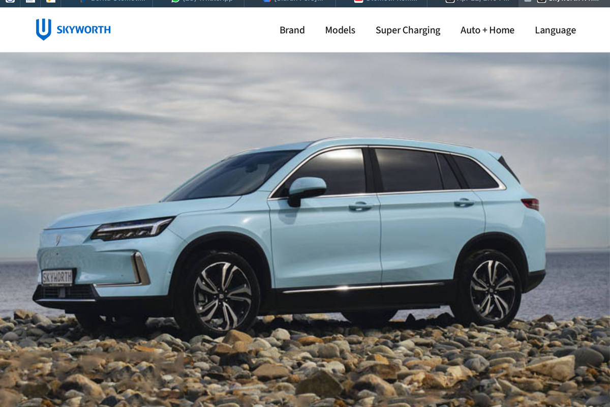 Mobil Listrik Polytron, Polytron, Bocoran Mobil Listrik Baru Polytron, Seperti Ini Logonya