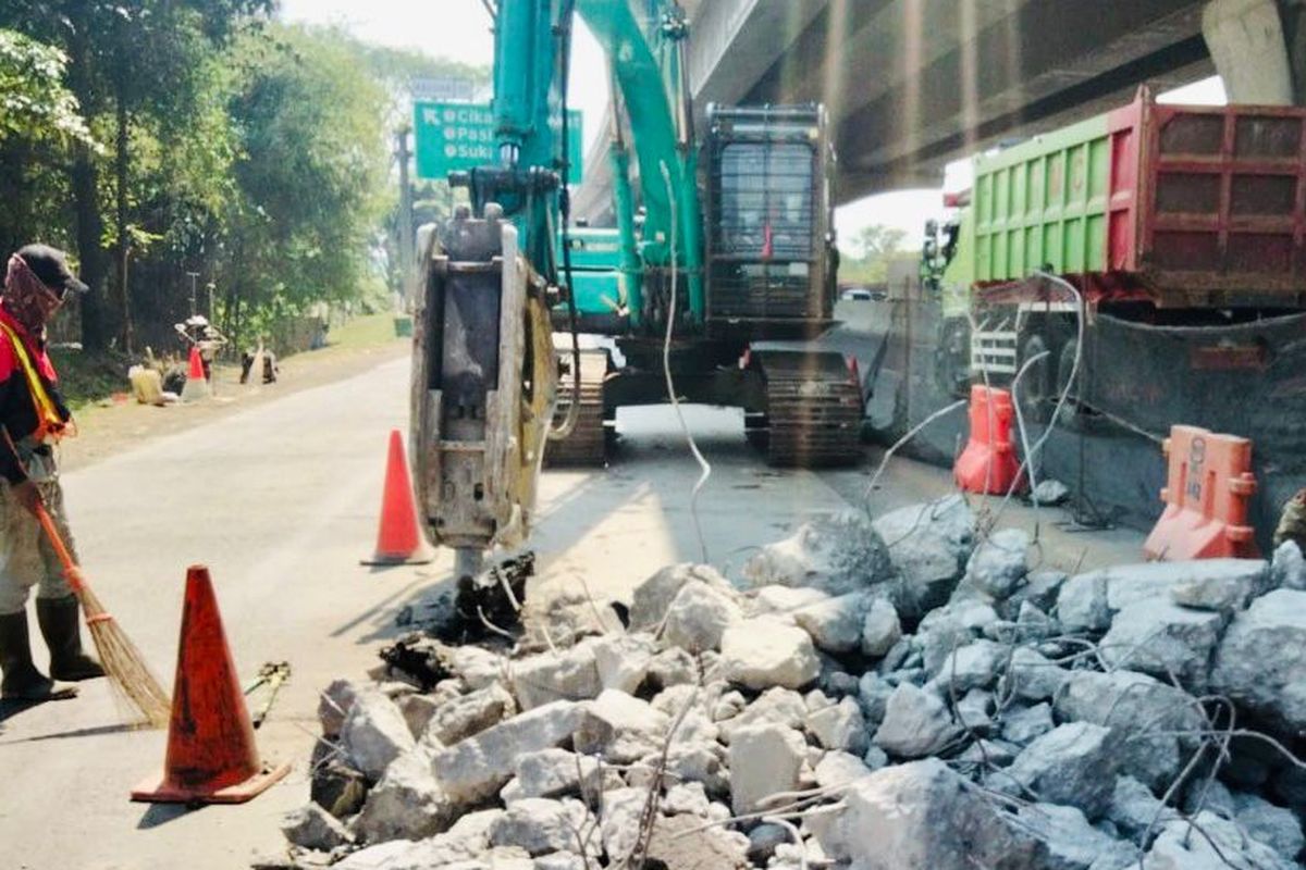 Ada Pemeliharaan Jalan di Tol Jakarta-Cikampek, Cek Titiknya