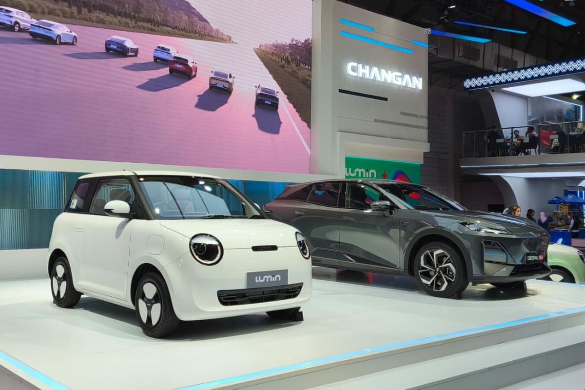Changan Revisi Harga Lumin dan Deepal SO7 di IIMS 2026