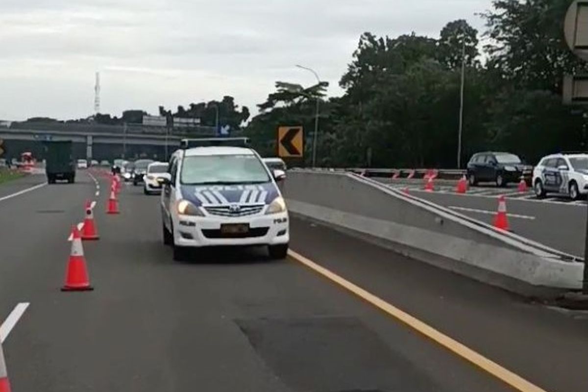 Antisipasi Kepadatan, Contraflow Berlaku di Tol Jagorawi Arah Puncak