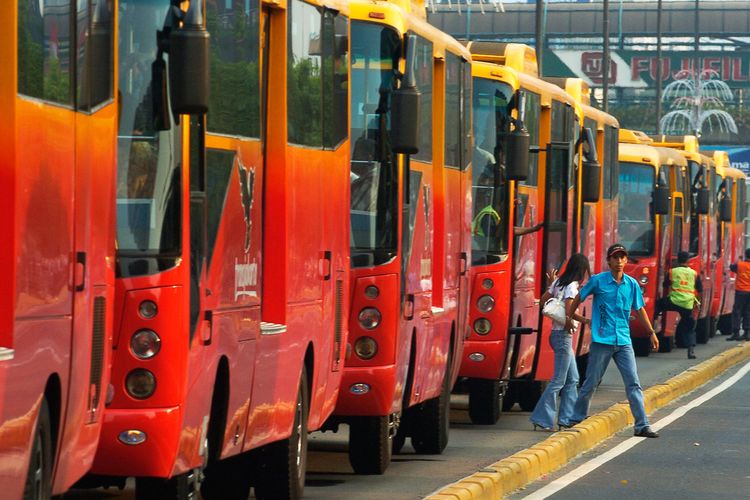 Sejarah Perjalanan Bus Transjakarta, Tarif Rp 3.500 Sejak 2005