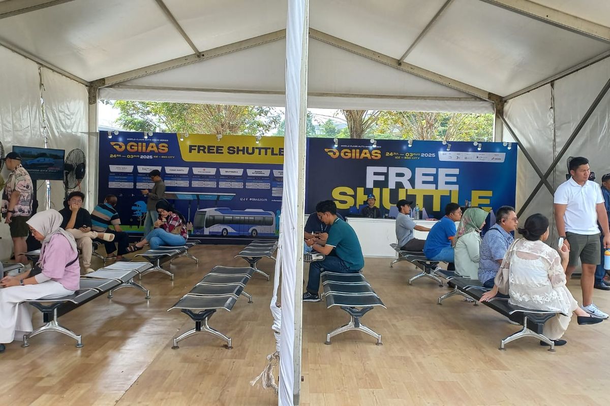 Hari Terakhir GIIAS 2025, Shuttle Bus Gratis Masih Beroperasi