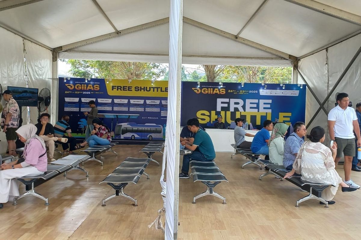 Hari Terakhir GIIAS 2025, Shuttle Bus Gratis Masih Beroperasi