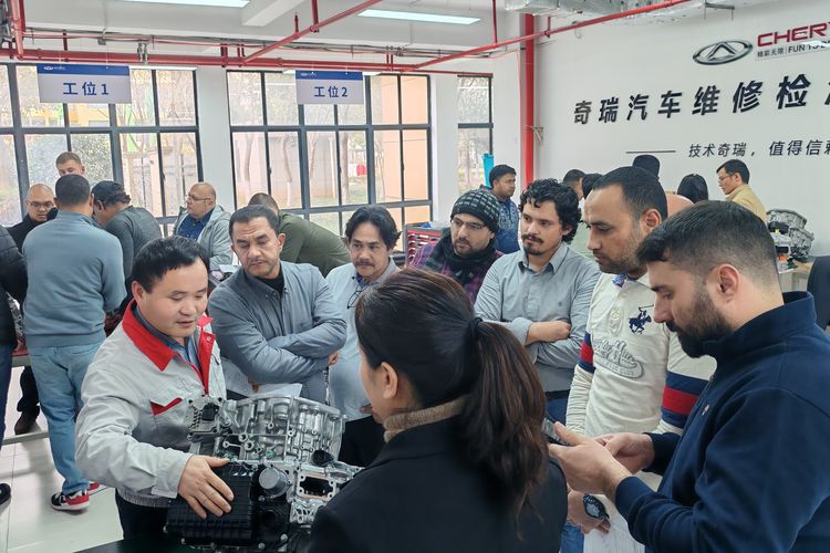Chery Gelar Pelatihan Teknisi Global, Fokus pada Teknologi CSH