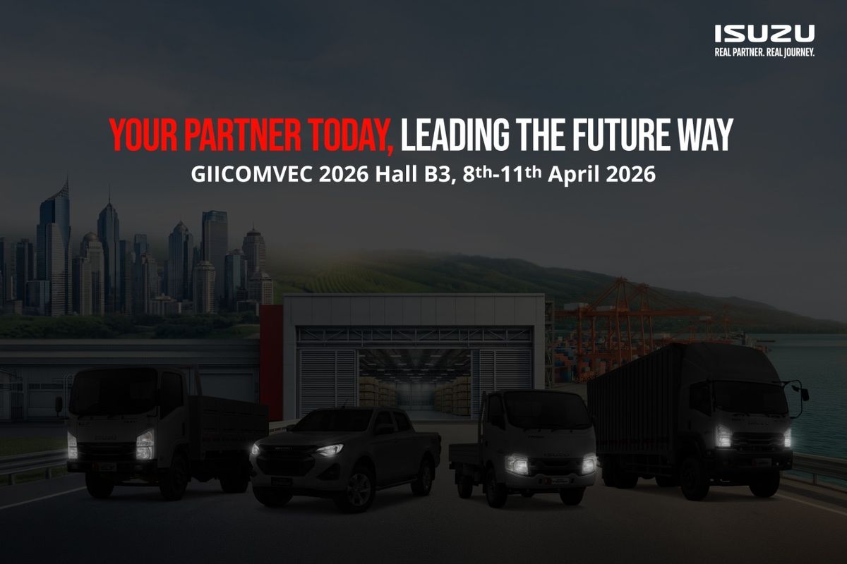 Isuzu Rilis Varian Baru di Giicomvec 2026