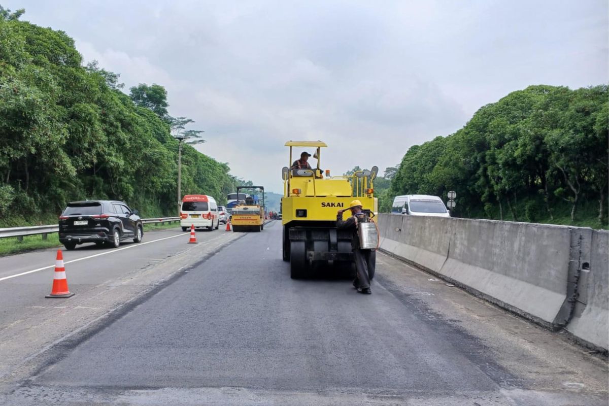 Awas, Ada Pekerjaan Jalan di Tol Cipularang-Padaleunyi