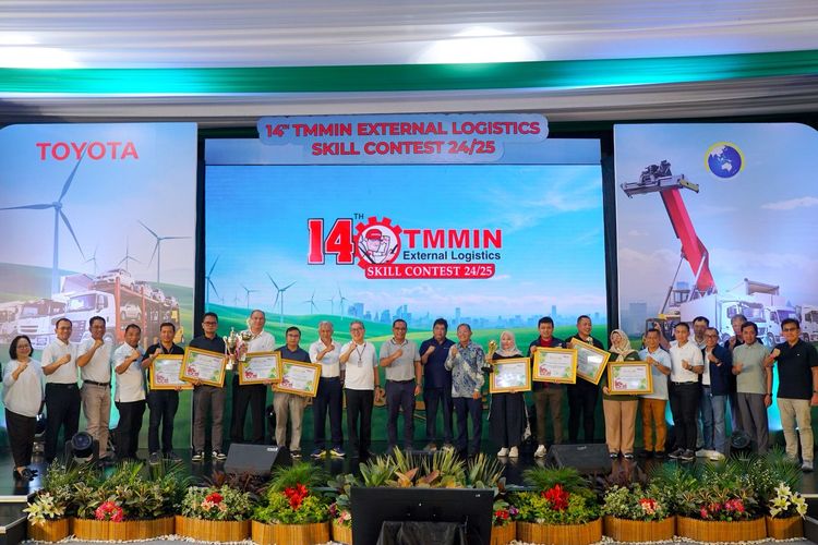 Tingkatkan Logistik Nasional, Toyota Gelar Logistic Skill Contest 2025