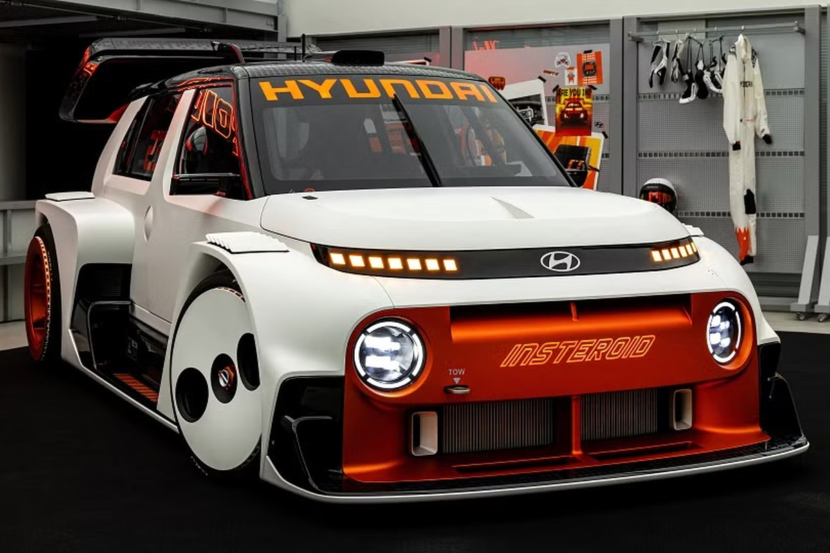 Hyundai, Mobil Listrik Konsep Hyundai Insteroid, Inspirasi dari Video Game