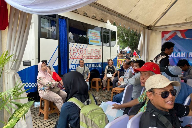 Hanya ada Dua Titik, Lokasi SIM Keliling Jakarta Hari Ini